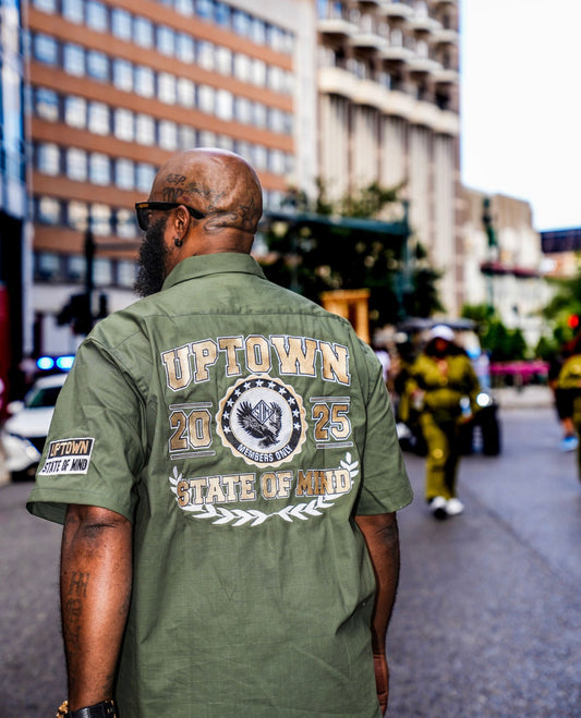 State Of Mind Button Down